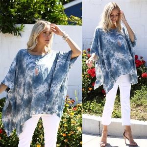 Oversized Tie Dye Cover Up